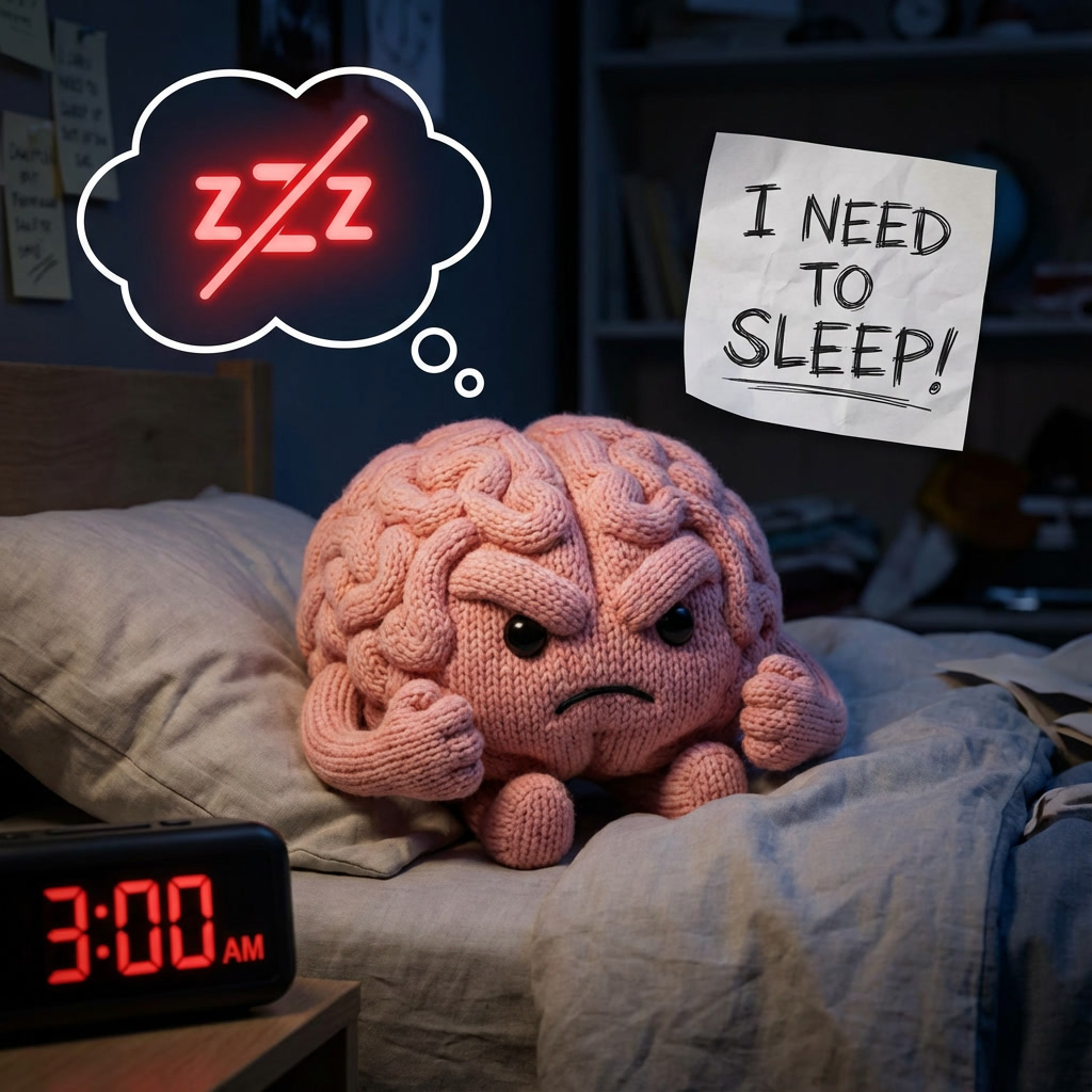 a_brain_that_is_angry_with_itself_cause_it_HAS_to_sleep